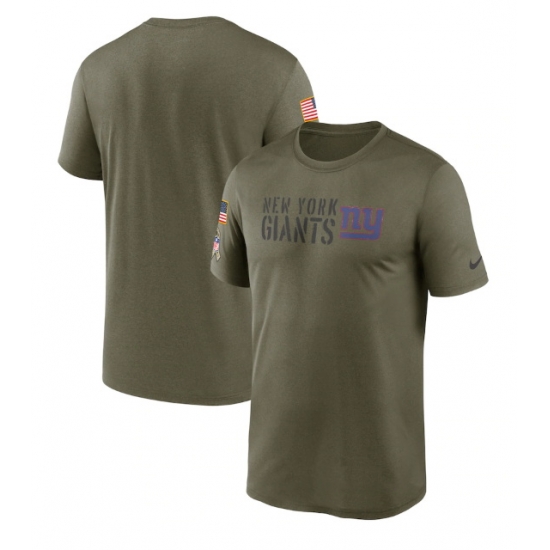 Men New York Giants Olive 2022 Salute To Service Legend Team T Shirt Men New York Giants Olive 2022 Salute To Service Legend Team T Shirt