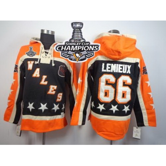 Men Pittsburgh Penguins 66 Mario Lemieux Black All Star Sawyer Hooded Sweatshirt 2016 Stanley Cup Champions Stitched NHL Jersey Men Pittsburgh Penguins 66 Mario Lemieux Black All Star Sawyer Hooded Sweatshirt 2016 Stanley Cup Champions Stitched NHL Jersey