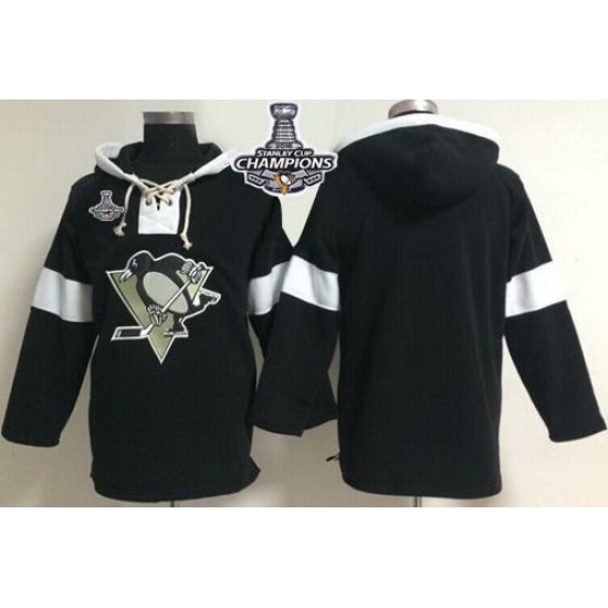 Men Pittsburgh Penguins Blank Black Pullover 2016 Stanley Cup Champions NHL Hoodie Men Pittsburgh Penguins Blank Black Pullover 2016 Stanley Cup Champions NHL Hoodie