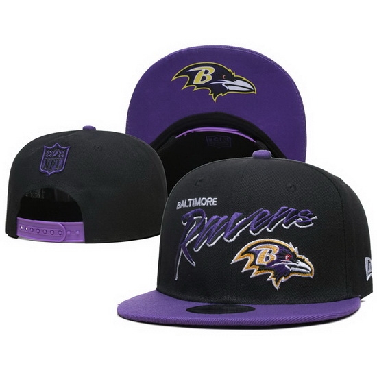 Baltimore Ravens NFL Snapback Hat 016 Baltimore Ravens NFL Snapback Hat 016