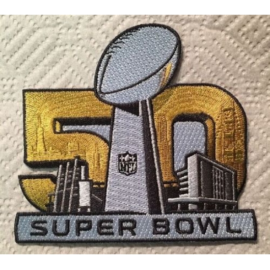 Stitched 2016 Super Bowl L 50 Jersey Patch Stitched 2016 Super Bowl L 50 Jersey Patch