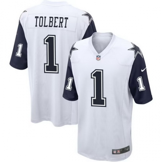 Dallas Cowboys 1 Jalen Tolbert Color Rush Vapor Limited Jersey Dallas Cowboys 1 Jalen Tolbert Color Rush Vapor Limited Jersey