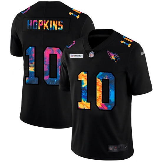 Arizona Cardinals 10 DeAndre Hopkins Men Nike Multi Color Black 2020 NFL Crucial Catch Vapor Untouchable Limited Jersey Arizona Cardinals 10 DeAndre Hopkins Men Nike Multi Color Black 2020 NFL Crucial Catch Vapor Untouchable Limited Jersey