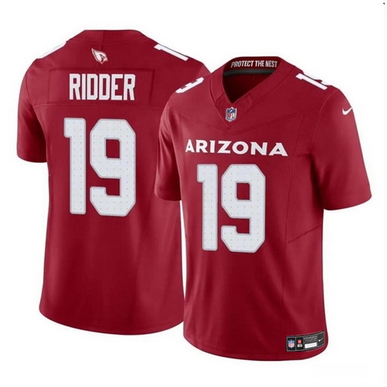 Men Arizona Cardinals 19 Desmond Ridder Red 2024 F U S E Vapor Untouchable Limited Stitched Football Jersey Men Arizona Cardinals 19 Desmond Ridder Red 2024 F U S E Vapor Untouchable Limited Stitched Football Jersey