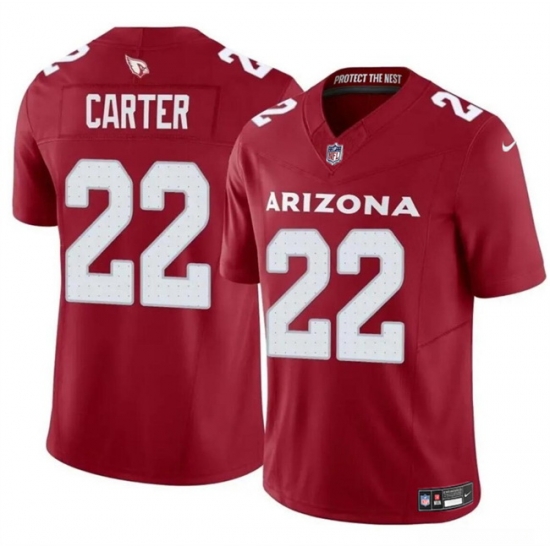Men Arizona Cardinals 22 Michael Carter Red 2024 F U S E Vapor Untouchable Limited Stitched Football Jersey Men Arizona Cardinals 22 Michael Carter Red 2024 F U S E Vapor Untouchable Limited Stitched Football Jersey