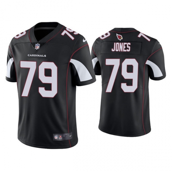 Men Arizona Cardinals 79 Josh Jones Black Vapor Untouchable Limited Stitched Jersey Men Arizona Cardinals 79 Josh Jones Black Vapor Untouchable Limited Stitched Jersey