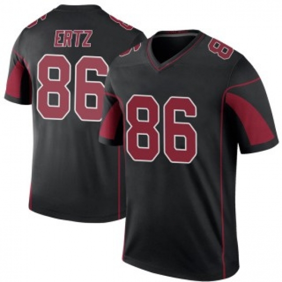 Men Arizona Cardinals 86 Zach Ertz Black Rush Jersey Men Arizona Cardinals 86 Zach Ertz Black Rush Jersey
