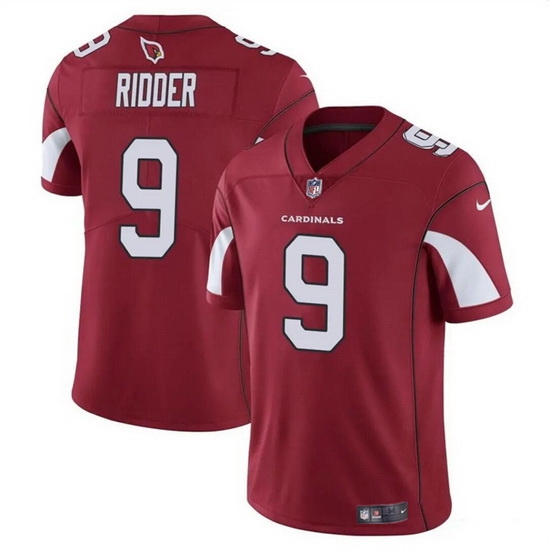 Men Arizona Cardinals 9 Desmond Ridder Red Vapor Untouchable Limited Stitched Jersey Men Arizona Cardinals 9 Desmond Ridder Red Vapor Untouchable Limited Stitched Jersey