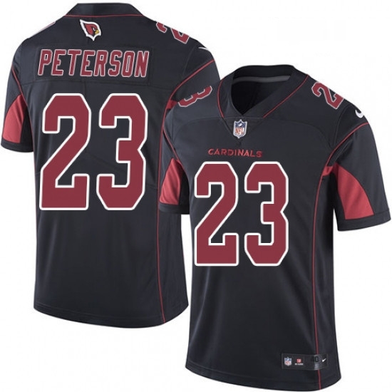 Men Nike Arizona Cardinals 23 Adrian Peterson Elite Black Rush Vapor Untouchable NFL Jersey Men Nike Arizona Cardinals 23 Adrian Peterson Elite Black Rush Vapor Untouchable NFL Jersey