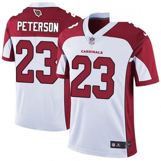 Men Nike Arizona Cardinals 23 Adrian Peterson White Vapor Untouchable Limited Player NFL Jersey Men Nike Arizona Cardinals 23 Adrian Peterson White Vapor Untouchable Limited Player NFL Jersey