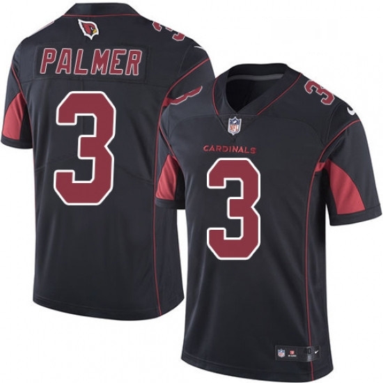 Men Nike Arizona Cardinals 3 Carson Palmer Elite Black Rush Vapor Untouchable NFL Jersey Men Nike Arizona Cardinals 3 Carson Palmer Elite Black Rush Vapor Untouchable NFL Jersey
