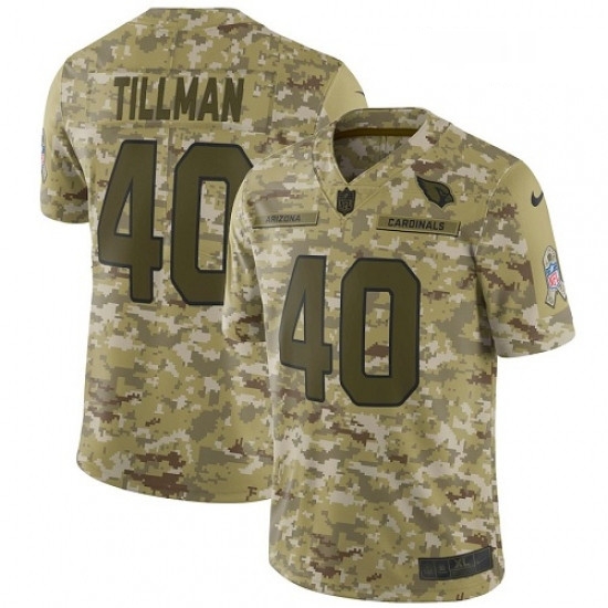 Men Nike Arizona Cardinals 40 Pat Tillman Limited Camo 2018 Salute to Service NFL Jersey Men Nike Arizona Cardinals 40 Pat Tillman Limited Camo 2018 Salute to Service NFL Jersey
