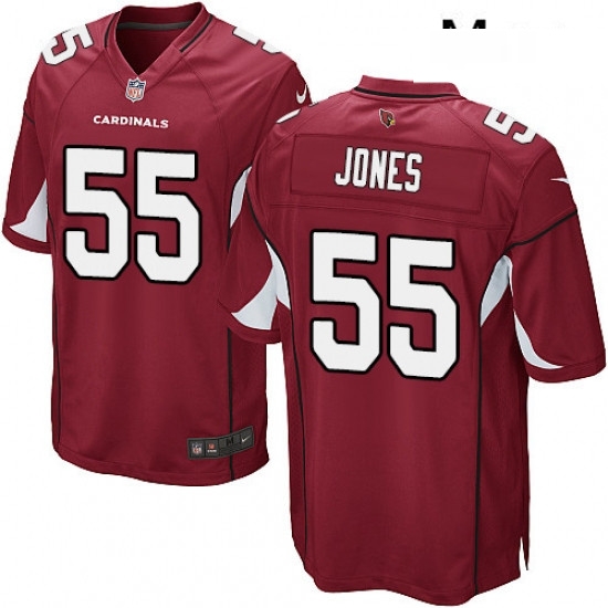 Men Nike Arizona Cardinals 55 Chandler Jones Game Red Team Color NFL Jersey Men Nike Arizona Cardinals 55 Chandler Jones Game Red Team Color NFL Jersey