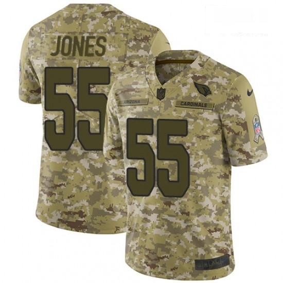 Men Nike Arizona Cardinals 55 Chandler Jones Limited Camo 2018 Salute to Service NFL Jersey Men Nike Arizona Cardinals 55 Chandler Jones Limited Camo 2018 Salute to Service NFL Jersey