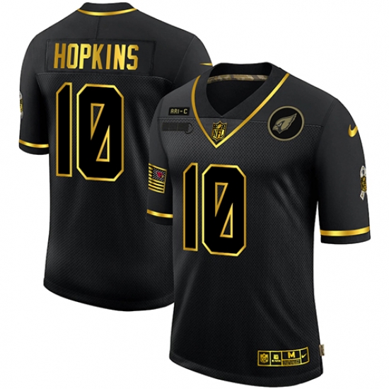 Nike Arizona Cardinals 10 DeAndre Hopkins Black Gold 2020 Salute To Service Limited Jersey Nike Arizona Cardinals 10 DeAndre Hopkins Black Gold 2020 Salute To Service Limited Jersey