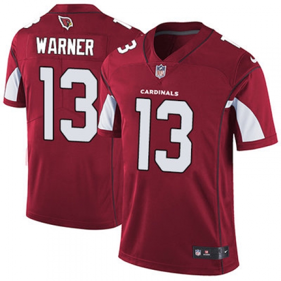 Nike Cardinals #13 Kurt Warner Red Team Color Mens Stitched NFL Vapor Untouchable Limited Jersey Nike Cardinals #13 Kurt Warner Red Team Color Mens Stitched NFL Vapor Untouchable Limited Jersey