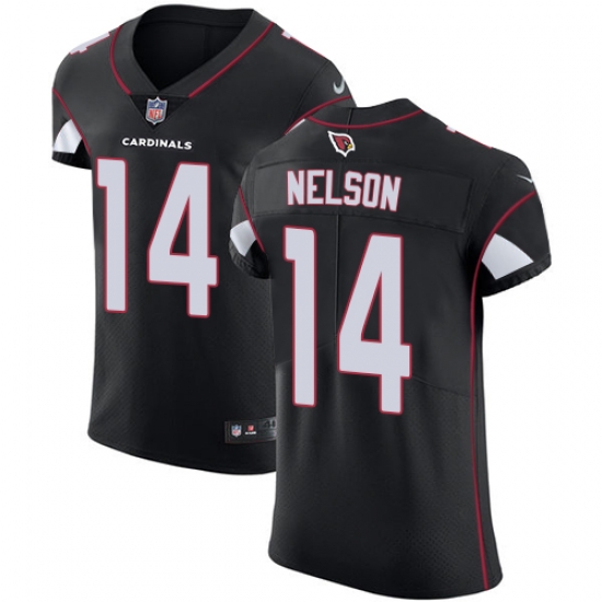 Nike Cardinals #14 J J Nelson Black Alternate Mens Stitched NFL Vapor Untouchable Elite Jersey Nike Cardinals #14 J J Nelson Black Alternate Mens Stitched NFL Vapor Untouchable Elite Jersey