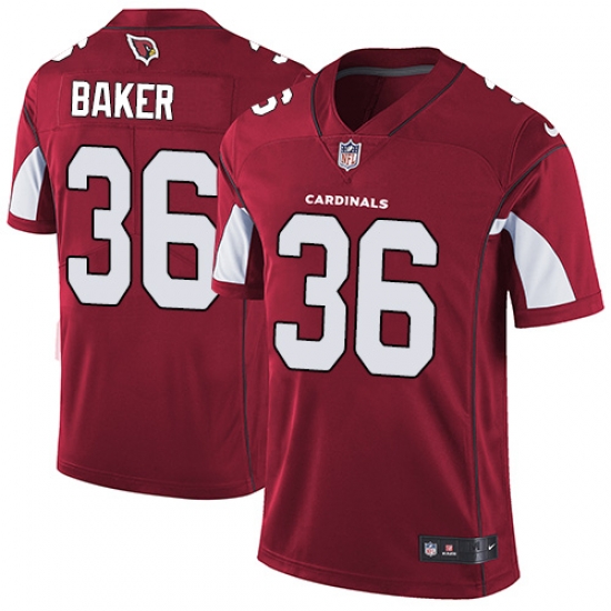 Nike Cardinals #36 Budda Baker Red Team Color Mens Stitched NFL Vapor Untouchable Limited Jersey Nike Cardinals #36 Budda Baker Red Team Color Mens Stitched NFL Vapor Untouchable Limited Jersey