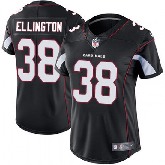 Nike Cardinals #38 Andre Ellington Black Alternate Womens Stitched NFL Vapor Untouchable Limited Jersey Nike Cardinals #38 Andre Ellington Black Alternate Womens Stitched NFL Vapor Untouchable Limited Jersey