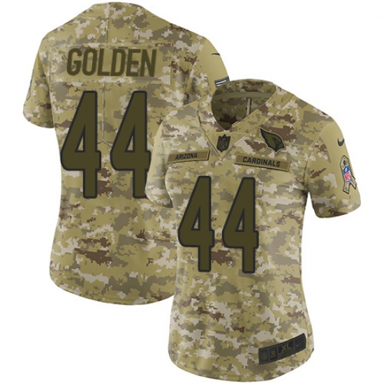 Nike Cardinals #44 Markus Golden Camo Women Stitched NFL Limited 2018 Salute to Service Jersey Nike Cardinals #44 Markus Golden Camo Women Stitched NFL Limited 2018 Salute to Service Jersey