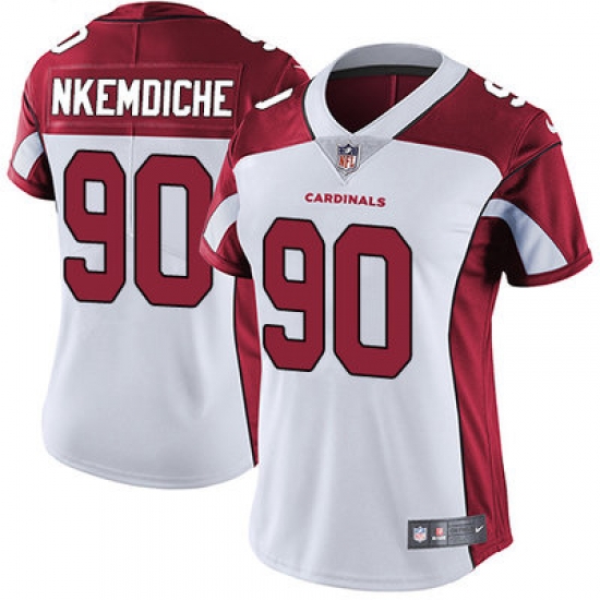 Nike Cardinals #90 Robert Nkemdiche White Womens Stitched NFL Vapor Untouchable Limited Jersey Nike Cardinals #90 Robert Nkemdiche White Womens Stitched NFL Vapor Untouchable Limited Jersey