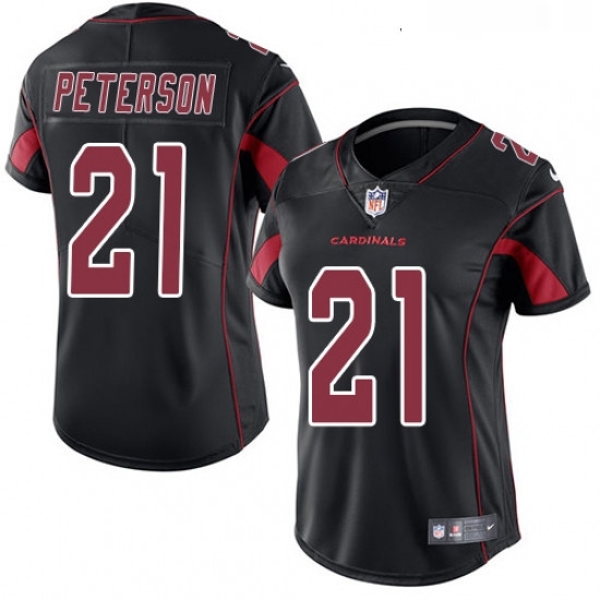 Womens Nike Arizona Cardinals 21 Patrick Peterson Limited Black Rush Vapor Untouchable NFL Jersey Womens Nike Arizona Cardinals 21 Patrick Peterson Limited Black Rush Vapor Untouchable NFL Jersey