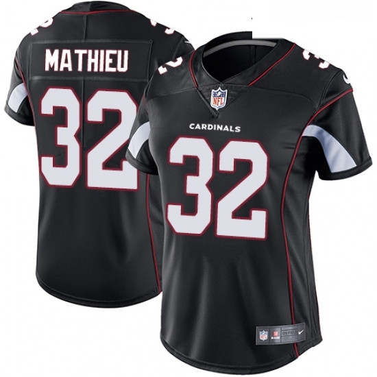 Womens Nike Arizona Cardinals 32 Tyrann Mathieu Black Alternate Vapor Untouchable Limited Player NFL Jersey Womens Nike Arizona Cardinals 32 Tyrann Mathieu Black Alternate Vapor Untouchable Limited Player NFL Jersey