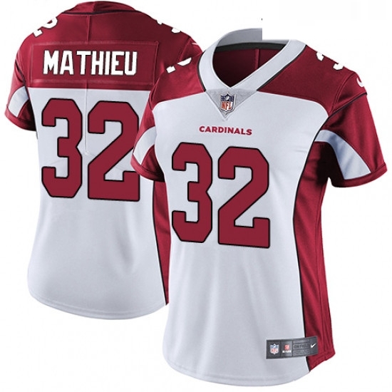 Womens Nike Arizona Cardinals 32 Tyrann Mathieu White Vapor Untouchable Limited Player NFL Jersey Womens Nike Arizona Cardinals 32 Tyrann Mathieu White Vapor Untouchable Limited Player NFL Jersey