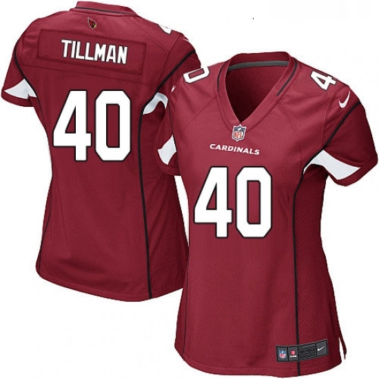 Womens Nike Arizona Cardinals 40 Pat Tillman Game Red Team Color NFL Jersey Womens Nike Arizona Cardinals 40 Pat Tillman Game Red Team Color NFL Jersey