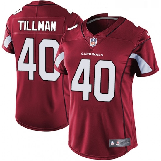 Womens Nike Arizona Cardinals 40 Pat Tillman Red Team Color Vapor Untouchable Limited Player NFL Jersey Womens Nike Arizona Cardinals 40 Pat Tillman Red Team Color Vapor Untouchable Limited Player NFL Jersey