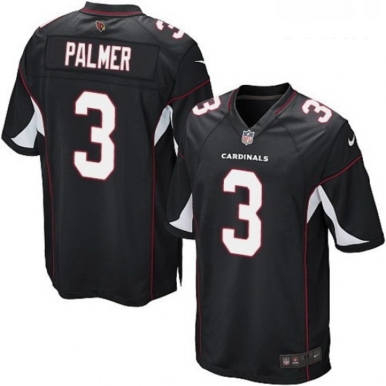 Youth Nike Arizona Cardinals 3 Carson Palmer Game Black Alternate NFL Jersey Youth Nike Arizona Cardinals 3 Carson Palmer Game Black Alternate NFL Jersey