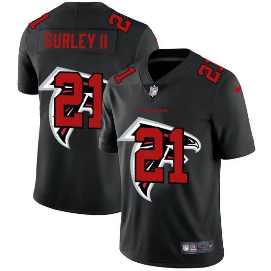 Atlanta Falcons 21 Todd Gurley II Men Nike Team Logo Dual Overlap Limited NFL Jersey Black Atlanta Falcons 21 Todd Gurley II Men Nike Team Logo Dual Overlap Limited NFL Jersey Black