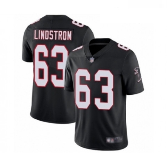 Men Atlanta Falcons 63 Chris Lindstrom Black Alternate Vapor Untouchable Limited Player Football Jersey Men Atlanta Falcons 63 Chris Lindstrom Black Alternate Vapor Untouchable Limited Player Football Jersey