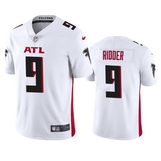 Men Atlanta Falcons 9 Desmond Ridder White 2023 F U S E Vapor Untouchable Limited Stitched Football Jersey Men Atlanta Falcons 9 Desmond Ridder White 2023 F U S E Vapor Untouchable Limited Stitched Football Jersey