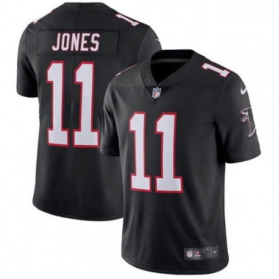 Men Nike Atlanta Falcons 11 Julio Jones Black Alternate Vapor Untouchable Limited Player NFL Jersey Men Nike Atlanta Falcons 11 Julio Jones Black Alternate Vapor Untouchable Limited Player NFL Jersey