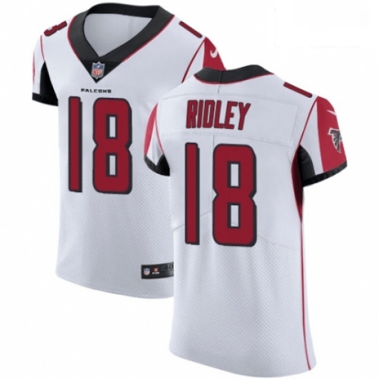 Men Nike Atlanta Falcons 18 Calvin Ridley White Vapor Untouchable Elite Player NFL Jersey Men Nike Atlanta Falcons 18 Calvin Ridley White Vapor Untouchable Elite Player NFL Jersey