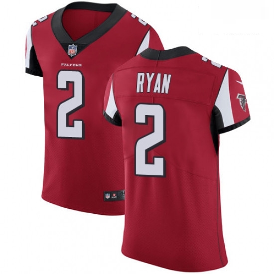 Men Nike Atlanta Falcons 2 Matt Ryan Red Team Color Vapor Untouchable Elite Player NFL Jersey Men Nike Atlanta Falcons 2 Matt Ryan Red Team Color Vapor Untouchable Elite Player NFL Jersey