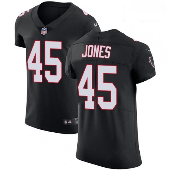 Men Nike Atlanta Falcons 45 Deion Jones Black Alternate Vapor Untouchable Elite Player NFL Jersey Men Nike Atlanta Falcons 45 Deion Jones Black Alternate Vapor Untouchable Elite Player NFL Jersey