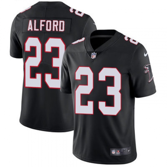 Nike Falcons #23 Robert Alford Black Alternate Mens Stitched NFL Vapor Untouchable Limited Jersey Nike Falcons #23 Robert Alford Black Alternate Mens Stitched NFL Vapor Untouchable Limited Jersey