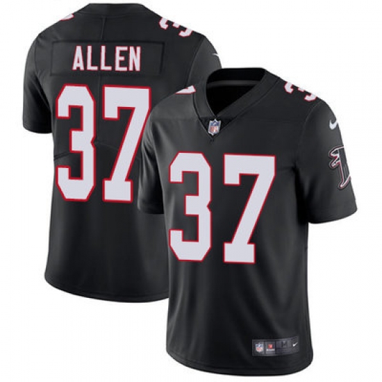 Nike Falcons #37 Ricardo Allen Black Alternate Mens Stitched NFL Vapor Untouchable Limited Jersey Nike Falcons #37 Ricardo Allen Black Alternate Mens Stitched NFL Vapor Untouchable Limited Jersey