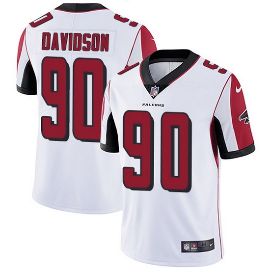 Nike Falcons 90 Marlon Davidson White Men Stitched NFL Vapor Untouchable Limited Jersey Nike Falcons 90 Marlon Davidson White Men Stitched NFL Vapor Untouchable Limited Jersey