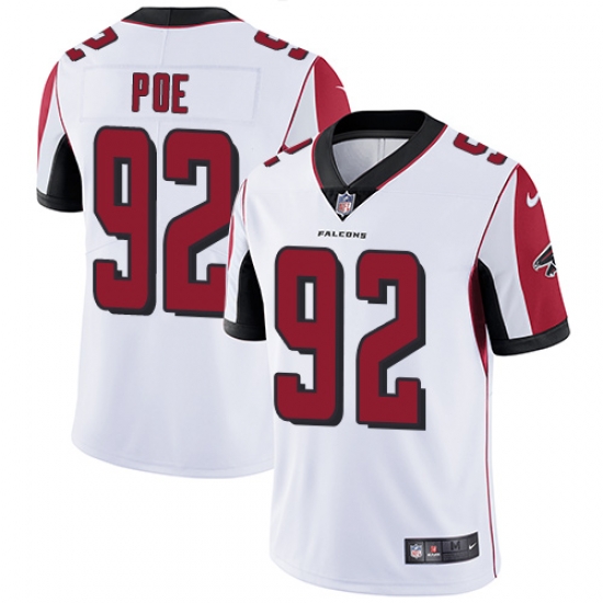 Nike Falcons #92 Dontari Poe White Mens Stitched NFL Vapor Untouchable Limited Jersey Nike Falcons #92 Dontari Poe White Mens Stitched NFL Vapor Untouchable Limited Jersey