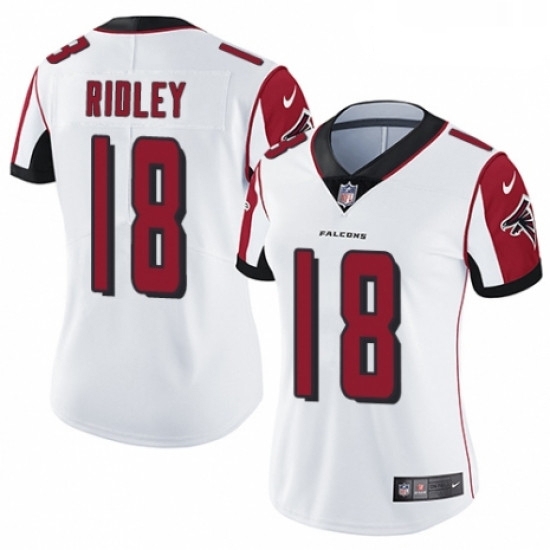 Womens Nike Atlanta Falcons 18 Calvin Ridley White Vapor Untouchable Elite Player NFL Jersey Womens Nike Atlanta Falcons 18 Calvin Ridley White Vapor Untouchable Elite Player NFL Jersey