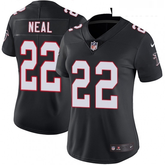 Womens Nike Atlanta Falcons 22 Keanu Neal Elite Black Alternate NFL Jersey Womens Nike Atlanta Falcons 22 Keanu Neal Elite Black Alternate NFL Jersey