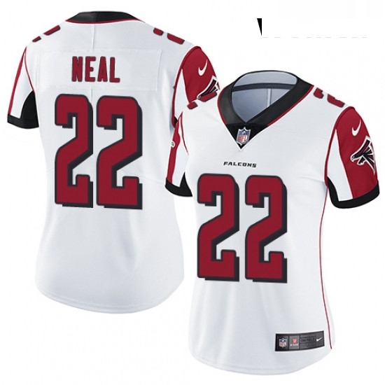 Womens Nike Atlanta Falcons 22 Keanu Neal White Vapor Untouchable Limited Player NFL Jersey Womens Nike Atlanta Falcons 22 Keanu Neal White Vapor Untouchable Limited Player NFL Jersey