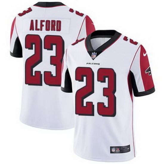 Nike Falcons #23 Robert Alford White Youth Stitched NFL Vapor Untouchable Limited Jersey Nike Falcons #23 Robert Alford White Youth Stitched NFL Vapor Untouchable Limited Jersey