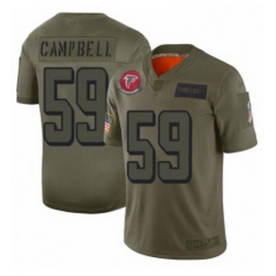 Youth Atlanta Falcons 59 DeVondre Campbell Limited Camo 2019 Salute to Service Football Jersey Youth Atlanta Falcons 59 DeVondre Campbell Limited Camo 2019 Salute to Service Football Jersey