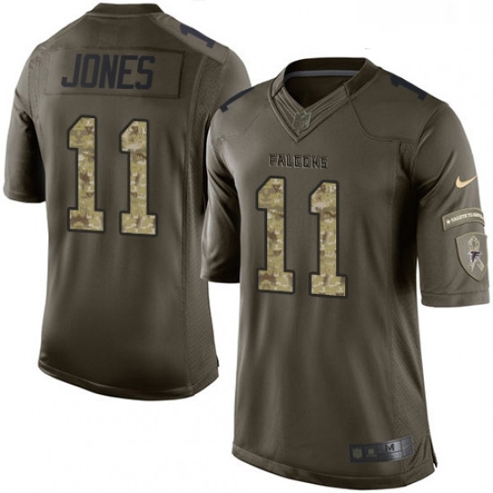 Youth Nike Atlanta Falcons 11 Julio Jones Elite Green Salute to Service NFL Jersey Youth Nike Atlanta Falcons 11 Julio Jones Elite Green Salute to Service NFL Jersey