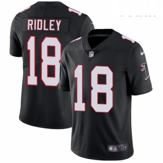 Youth Nike Atlanta Falcons 18 Calvin Ridley Black Alternate Vapor Untouchable Limited Player NFL Jersey Youth Nike Atlanta Falcons 18 Calvin Ridley Black Alternate Vapor Untouchable Limited Player NFL Jersey
