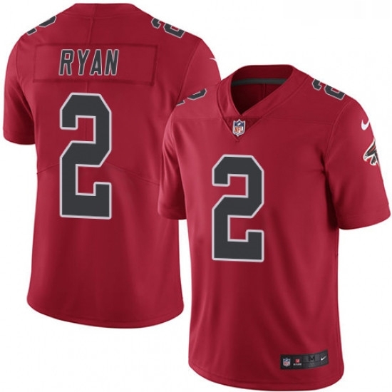 Youth Nike Atlanta Falcons 2 Matt Ryan Limited Red Rush Vapor Untouchable NFL Jersey Youth Nike Atlanta Falcons 2 Matt Ryan Limited Red Rush Vapor Untouchable NFL Jersey